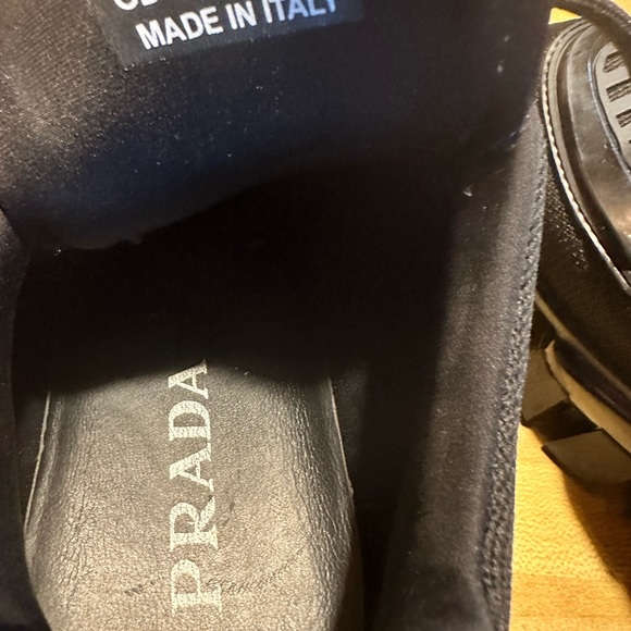 Prada Cloudbust Thunder Technical Fabric sneakers Black Size 40 Women size 10 US - Picture 10 of 15